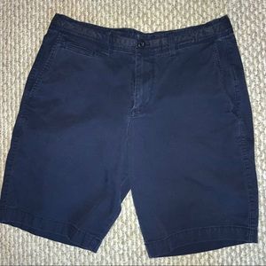Gap Slim fit Stretch Shorts 30 Waist Navy Blue